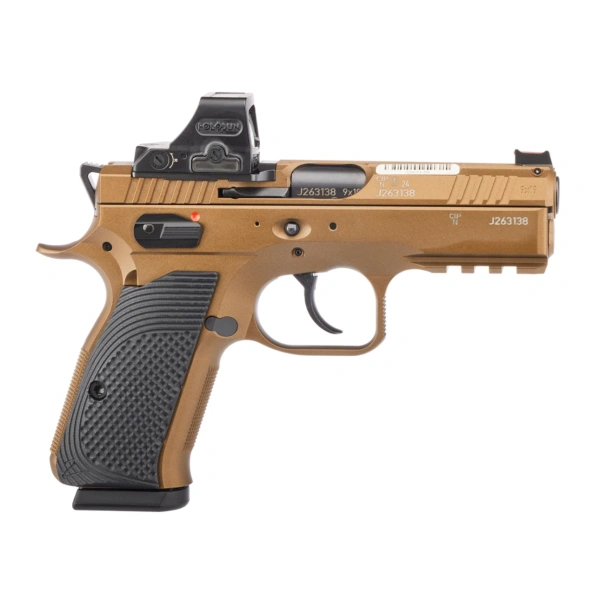 CZ - Pistole / Shadow 2 Compact OR Bronze HE508T-RD-X2 Combo / 9mm / 15-Schuss / Limitiert! - Image 2