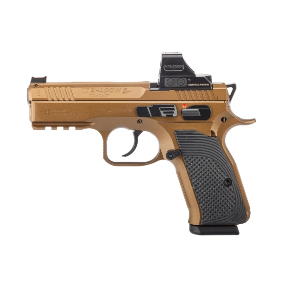 CZ - Pistole / Shadow 2 Compact OR Bronze HE508T-RD-X2 Combo / 9mm / 15-Schuss / Limitiert!