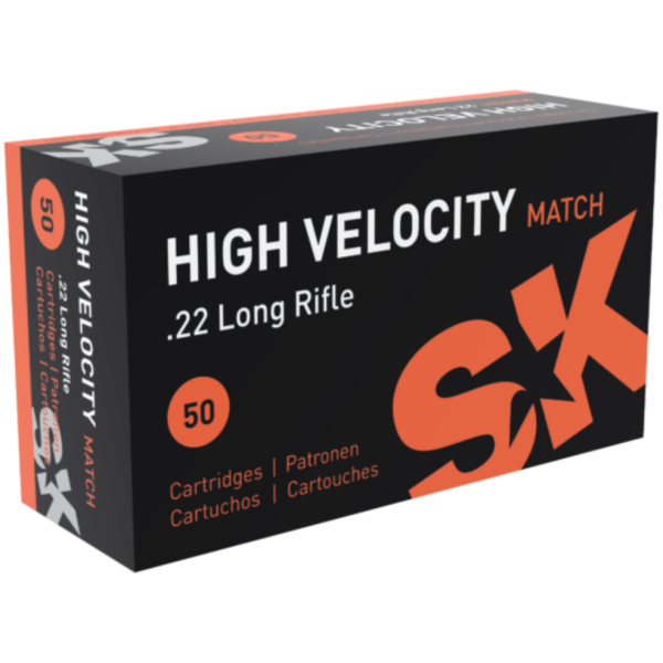 SK - KK-Patrone / High Velocity Match / 385m/s / .22lr / 50Stk.
