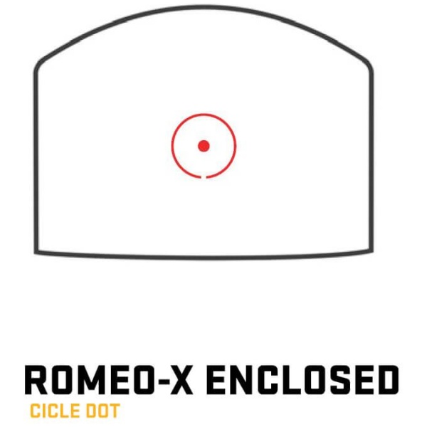 Sig Sauer - Red Dot / Romeo X Pro / DeltaPoint PRO Footprint / Circle Dot / Schwarz / closed-emitter - Image 6