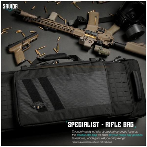 Savior - Specialist Double Rifle Case / 42 Inch / Black - Image 2