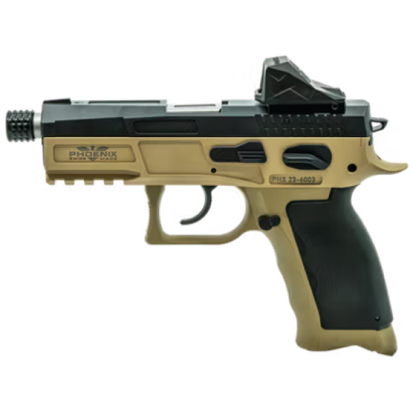 Phoenix - Pistole / Fusion TA Gen 2 / Rechtshand / Black / DA/SA / Scheibenkorn Schwarz / LPA verstellbar / Standard Lauf / Griff Fusion / 9mm - Image 2