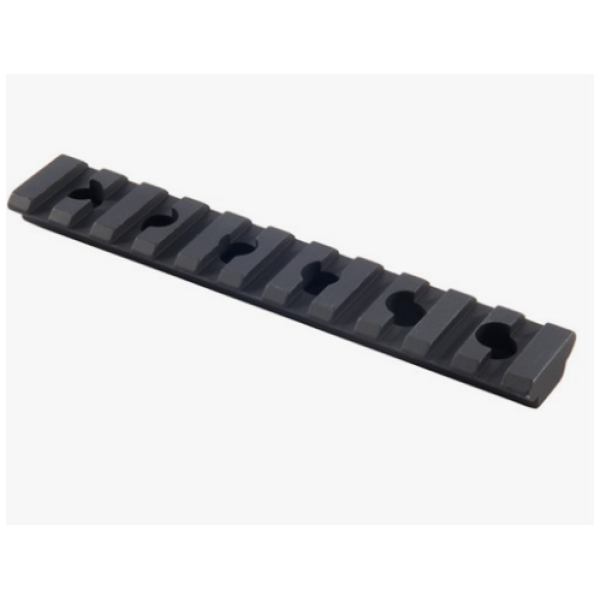 GG&G - DIRECT THREAD UFIR RAIL / PICATINNY ALUMINUM / BLACK / 4.5