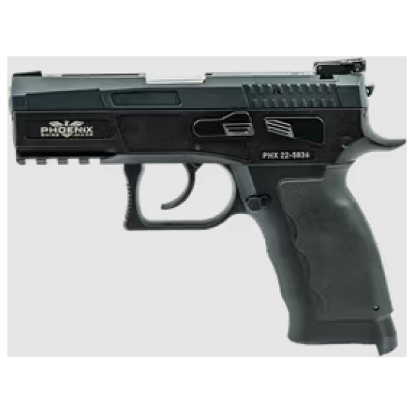Phoenix - Pistole / Fusion TA Gen 2 / Rechtshand / Black / DA/SA / Scheibenkorn Schwarz / LPA verstellbar / Standard Lauf / Griff Fusion / 9mm