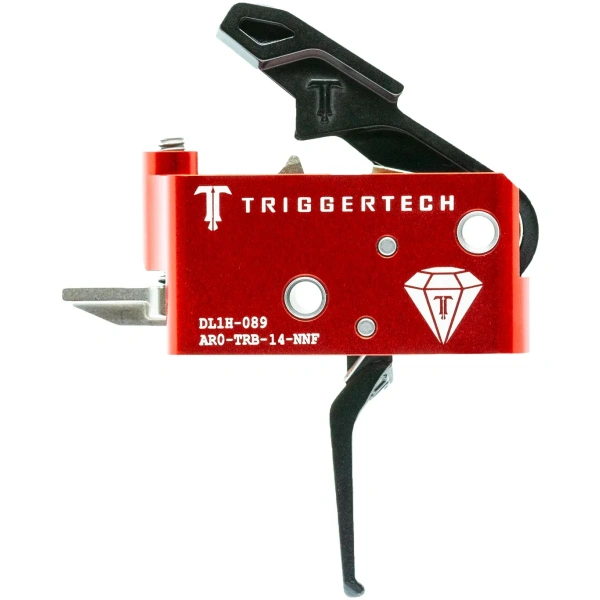 TriggerTech - AR15 / Two Stage / Black AR Diamond Flat / AR0-TRB-14-NNF