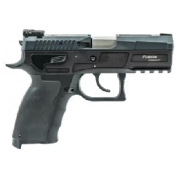 Phoenix - Pistole / Fusion CO Gen 2 / Rechtshand / Black / DA/SA / Scheibenkorn Schwarz / LPA verstellbar / Standard Lauf / Griff Fusion / 9mm