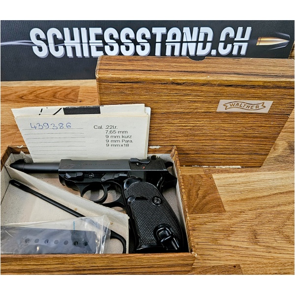 Walther - Pistole / P38 / 9mm / Occ. / Neuwertig mit Zubehör - Image 3