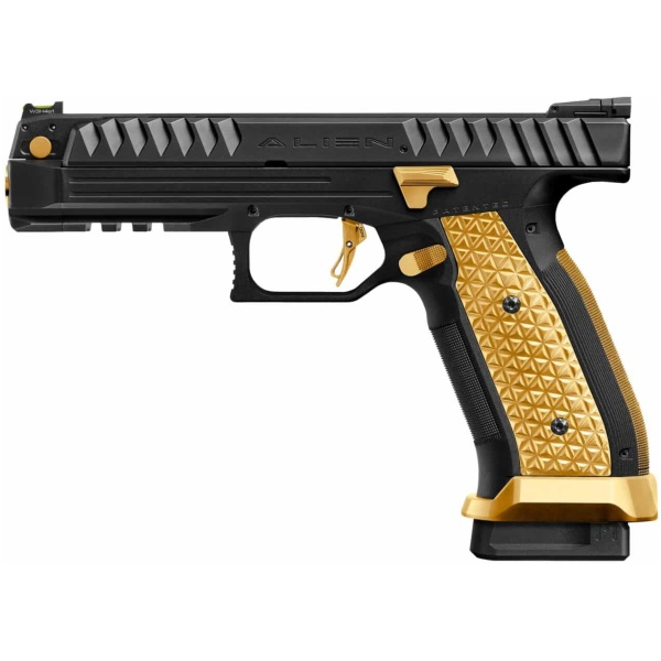 Laugo Arms - Pistole / Alien Full Kit Black Gold / 9mm - Image 3
