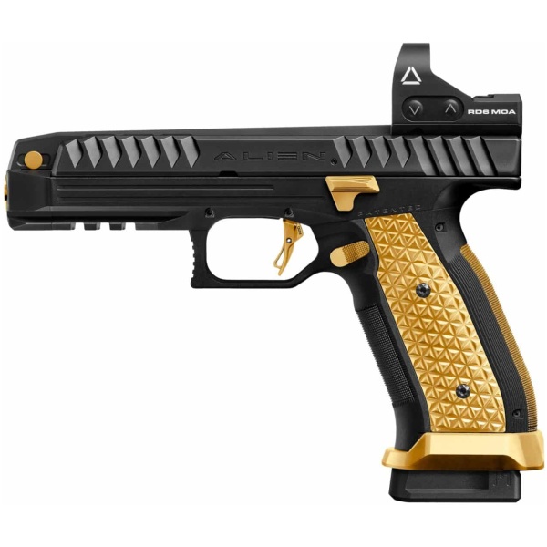 Laugo Arms - Pistole / Alien Full Kit Black Gold / 9mm - Image 4