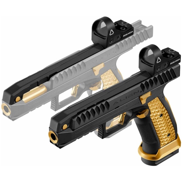 Laugo Arms - Pistole / Alien Full Kit Black Gold / 9mm - Image 8