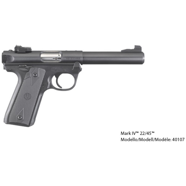 Ruger - Pistole / Mark IV 22/45 / 5.5Zoll / .22lr / Occ.