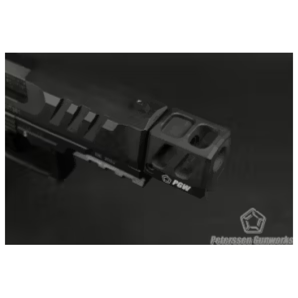 PGW - Kompensator für Walther PDP Kal. 9mm Para, 1/2x28 Gewinde - Image 2