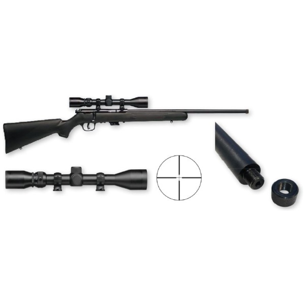 Savage Arms - Handrepetierer / 24 MARK II FNSXP-SR (1/2-20) / Swiss Edition / Mit 3-9x40 ZF / .22lr