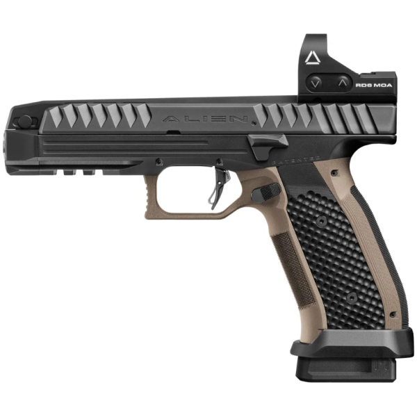 Laugo Arms - Pistole / Alien Full Kit / 9mm Para / Black/Green - Image 5