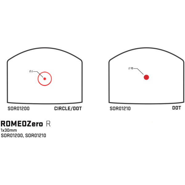 Sig Sauer - ROMEO ZERO 1X30MM / 2 MOA Red Dot / 32 MOA Circle - Image 3