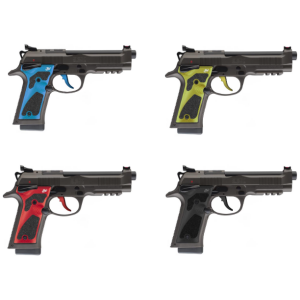 Beretta - Pistole / 92X Performance Optic Ready / Black Edition / Schwarzer Griff/ 9mm