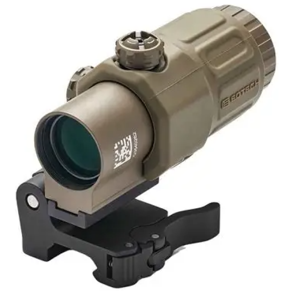 EoTech - G33 / 3 power magnifier with quick disconnect / switch to side (STS) mount / TAN