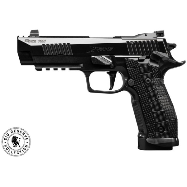 Sig Sauer - Pistole / P226 XFIVE Reserve / Custom Works / 4,4 Zoll / Optic Ready / 3x 20 Schuss Magazin / 9mm