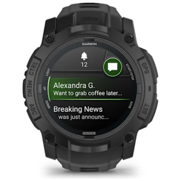 Garmin - Instinct® 3 – 50 mm / AMOLED / Tactical Edition – Bild 3