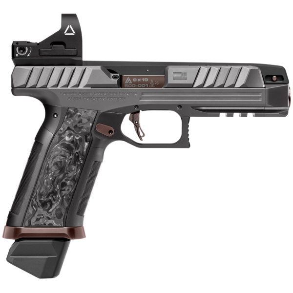 Laugo Arms - Pistole / Alien Creator Komplettset / Limited Edition / 500 Roségold / 9mm / Occ – Bild 2