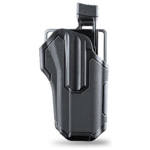 BlackHawk - Pistolenholster / Omnivore MultiFit Level II für Pistolen mit Rail / mit Lampe Stramlight TLR 1/2 / Linkshand