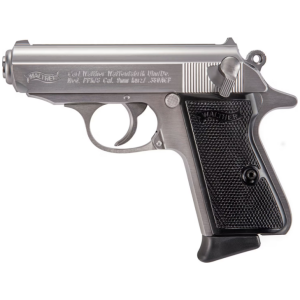 Walther - Pistole / PPK/S stainless / Kal. 9mm Kurz / 3,3 Lauf / 7 Schuss