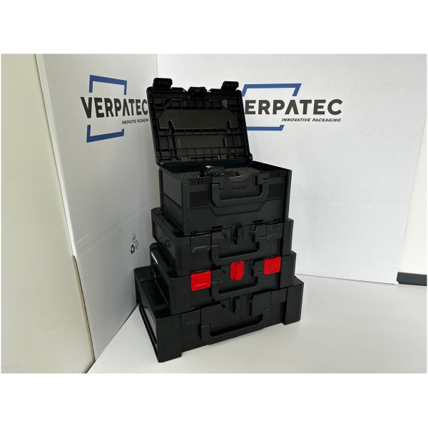 metaBOX - 215S schwarz / Verschlüsse schwarz – Bild 2