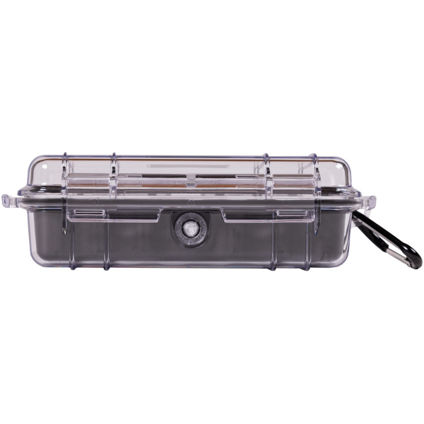 PELI™ - MicroCase 1030 / transparent mit schwarzer Auskleidung / ohne Schaum – Bild 4