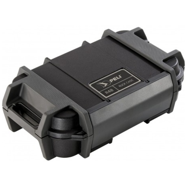PELI™ - Case R40 Ruck / transparent mit schwarzer Auskleidung / ohne Schaum