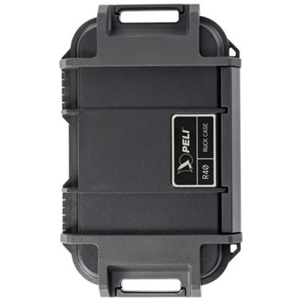 PELI™ - Case R40 Ruck / transparent mit schwarzer Auskleidung / ohne Schaum – Bild 2